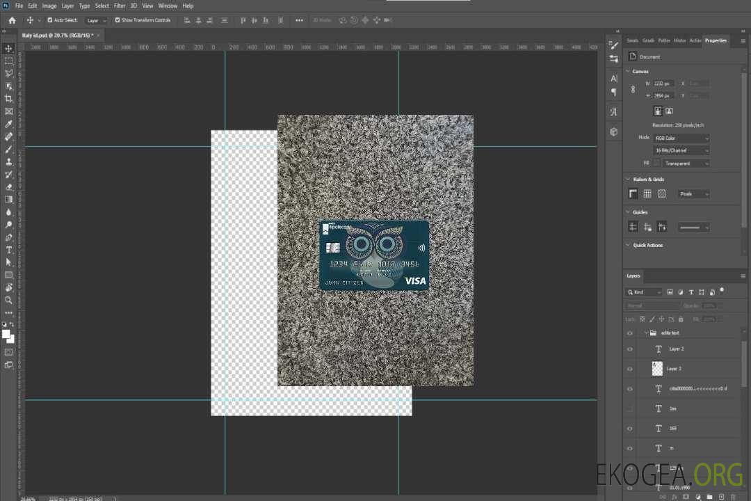 Avant de la carte visa de la banque Argentine Hipotecario template Avant de la carte visa de la banque Argentine Hipotecario template